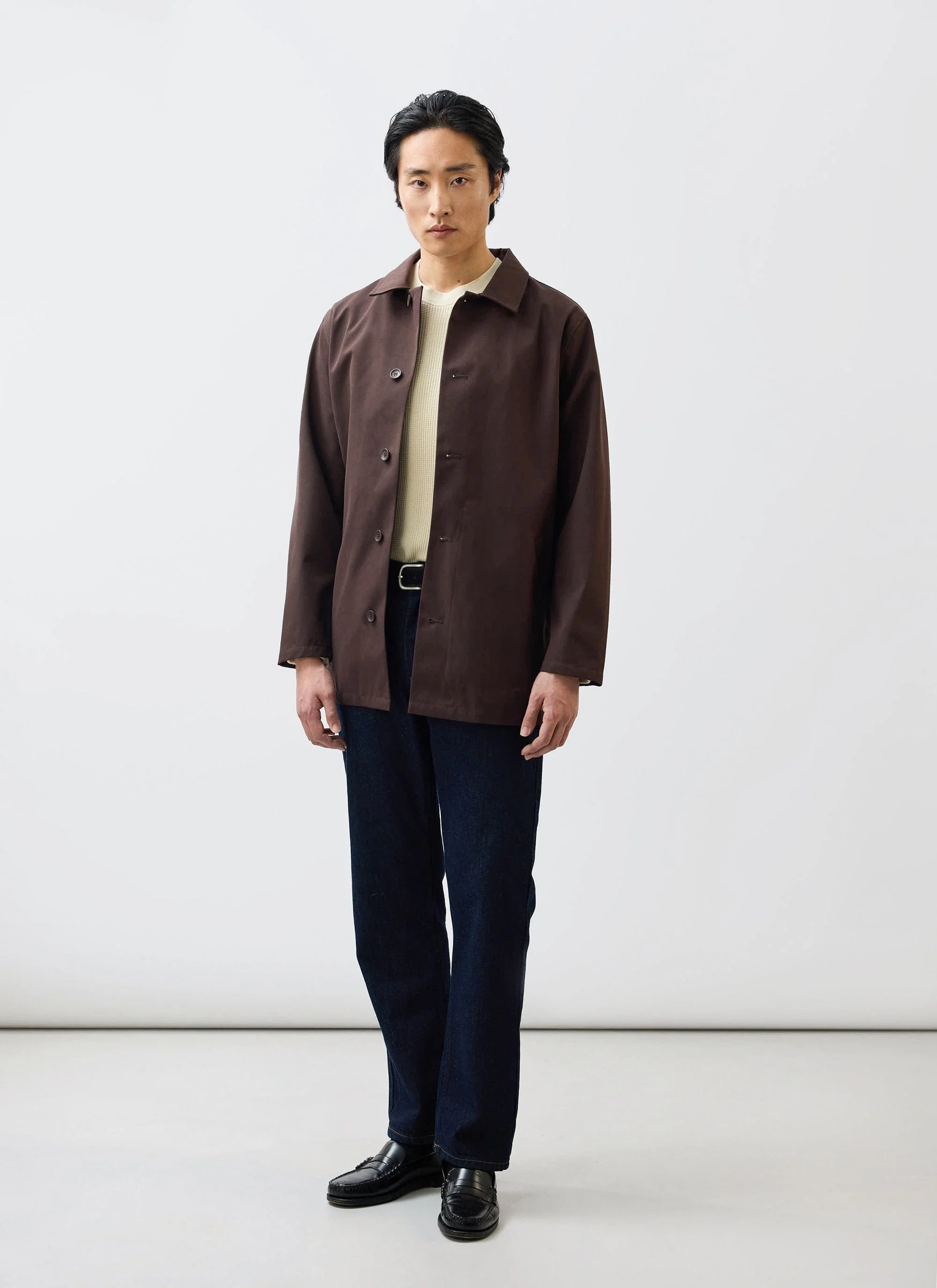 Sherlock Short Trench Coat | Waterproof | Espresso with Cinnamon - Image 7