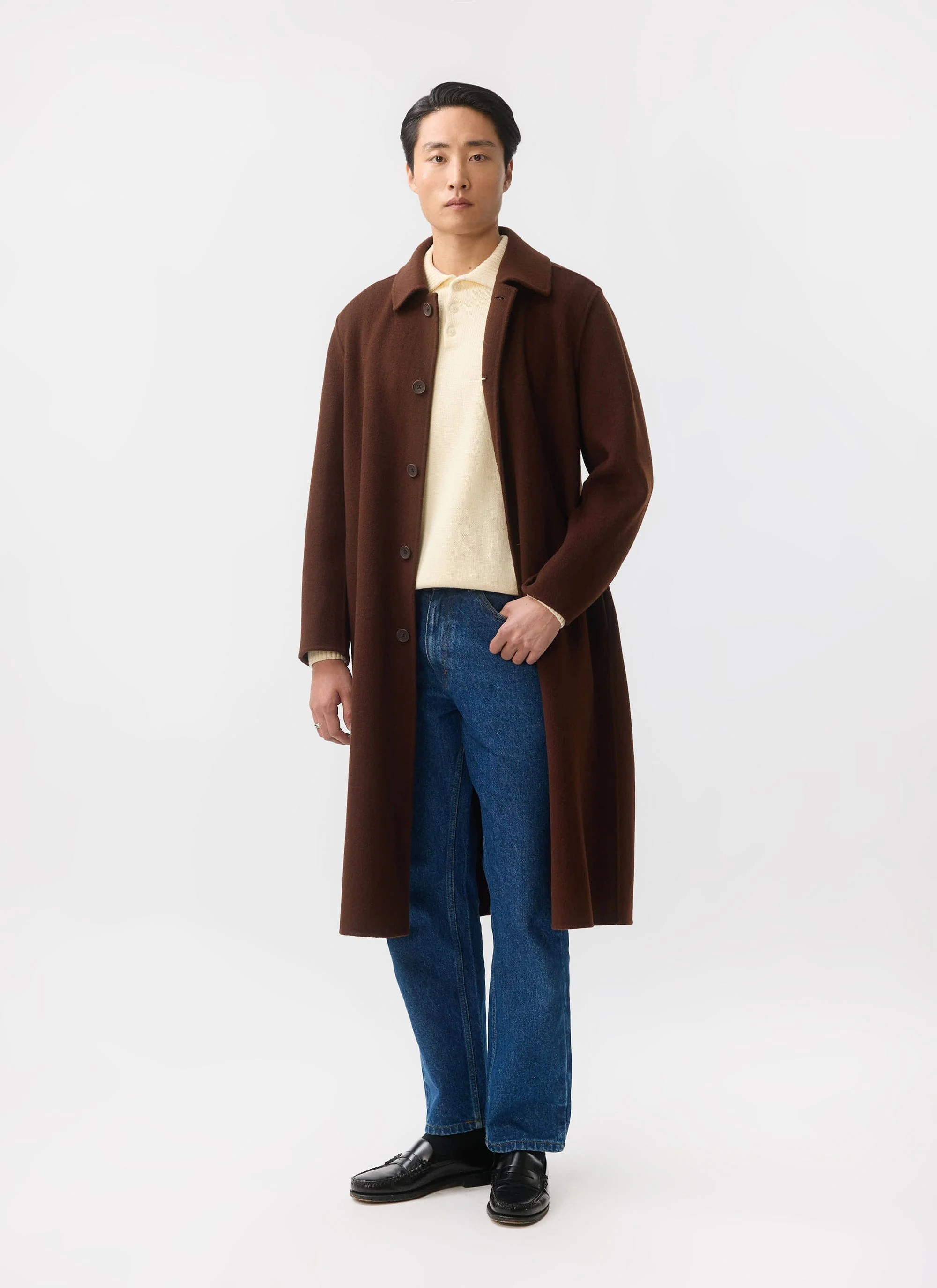 Minnesota Overcoat | Wool | Espresso - Image 4