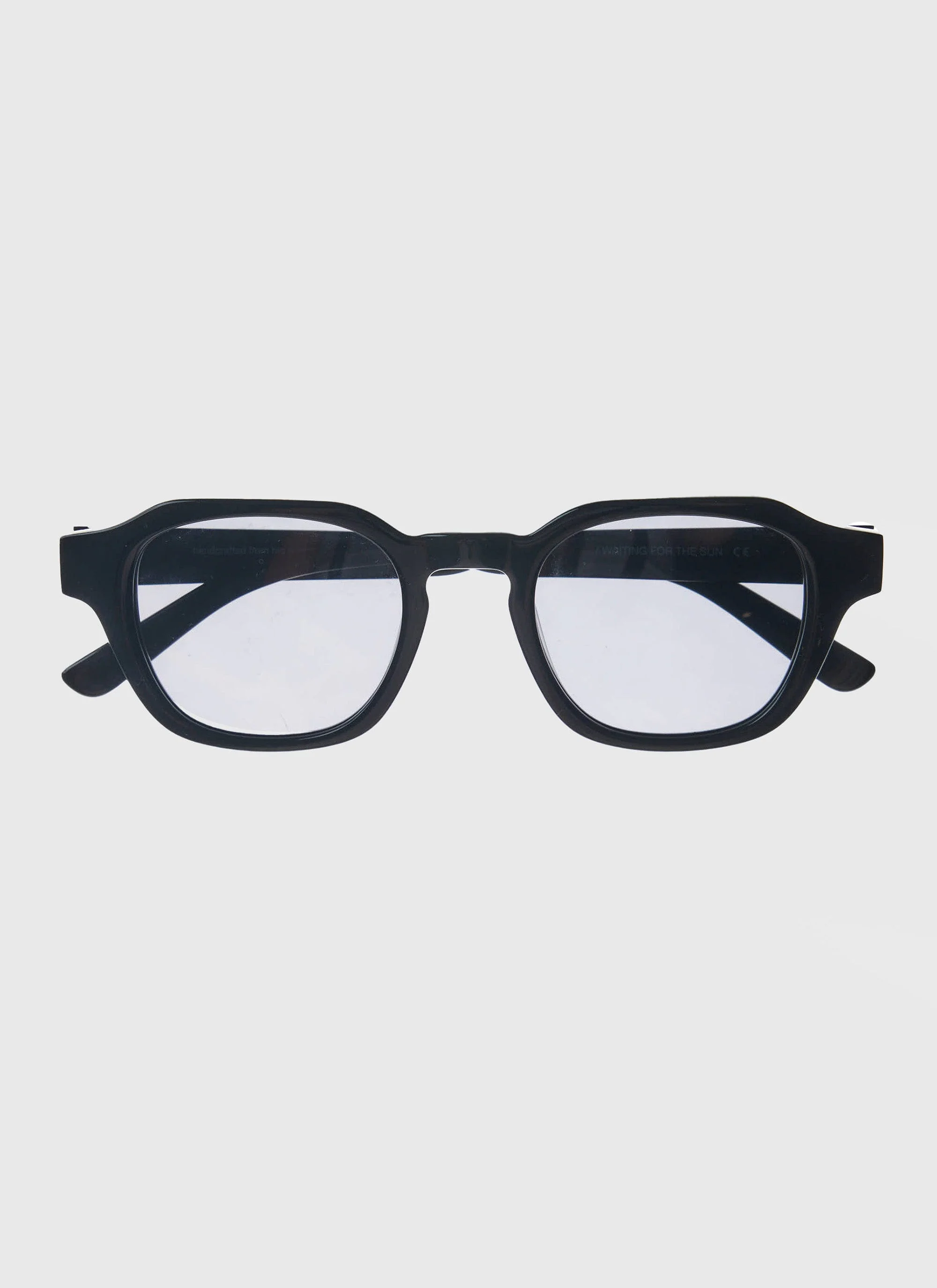 P001-E2 Black Sunglasses | Black Polarized Lenses - Image 2