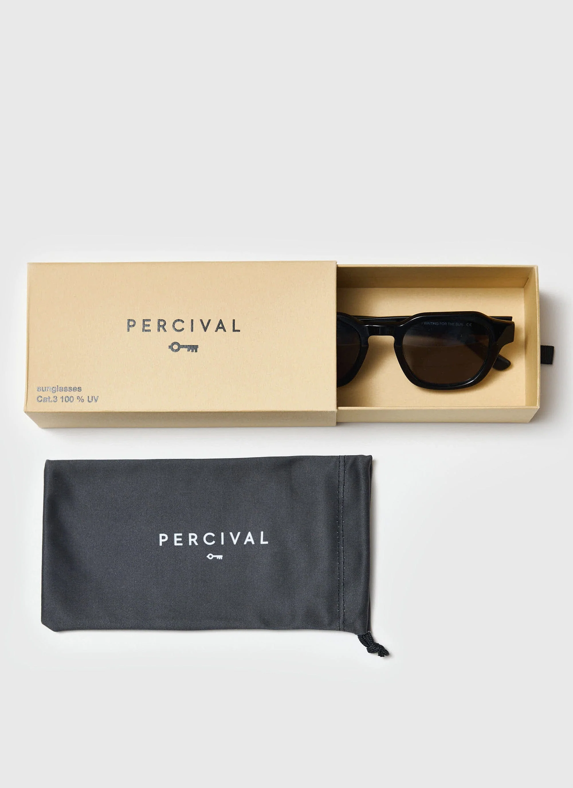 P001-E2 Black Sunglasses | Black Polarized Lenses - Image 6