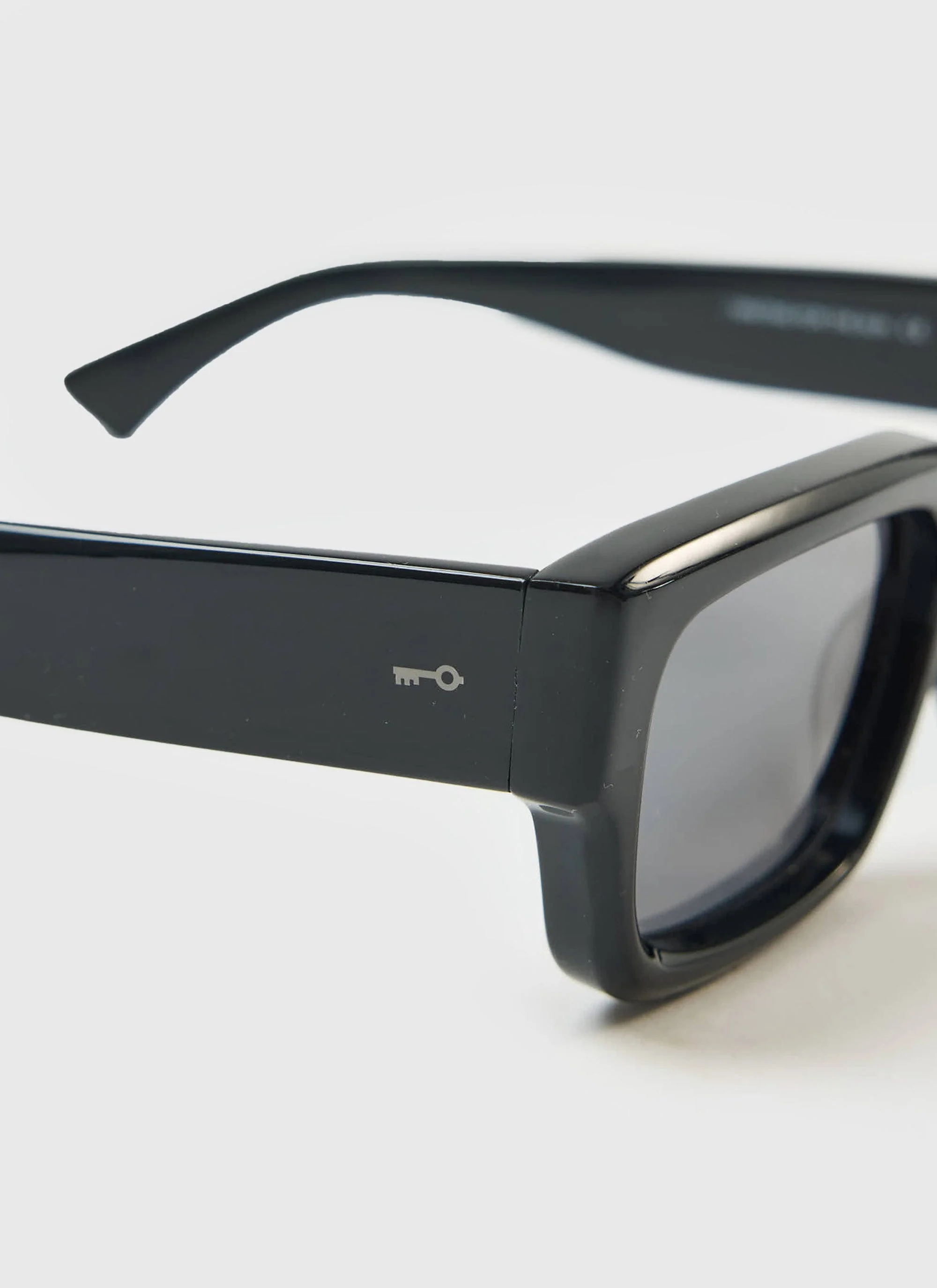 P002-E2 Black Sunglasses | Black Polarized Lenses - Image 2