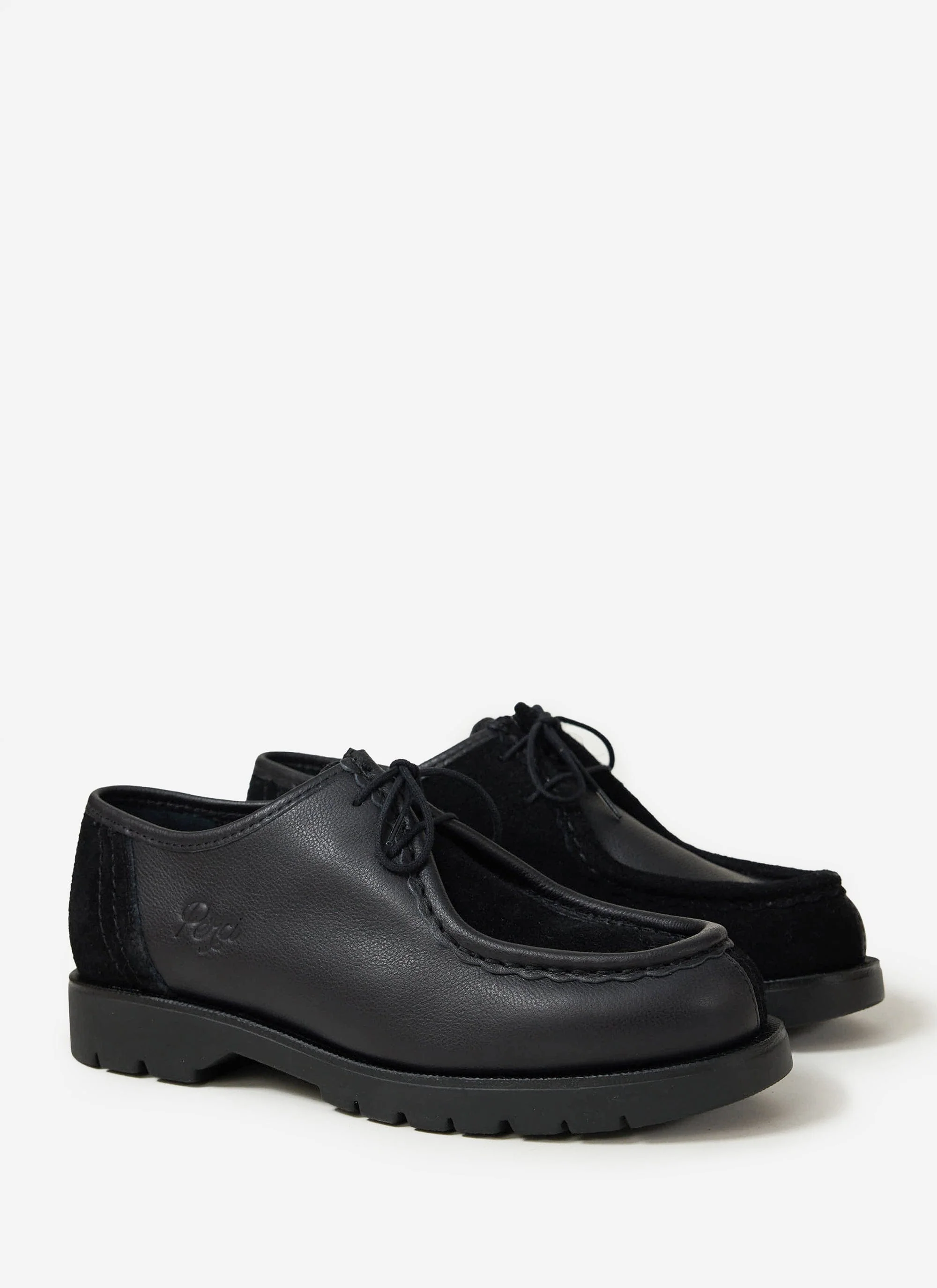 Kleman x Percival | Padror Patchwork Shoe | Black