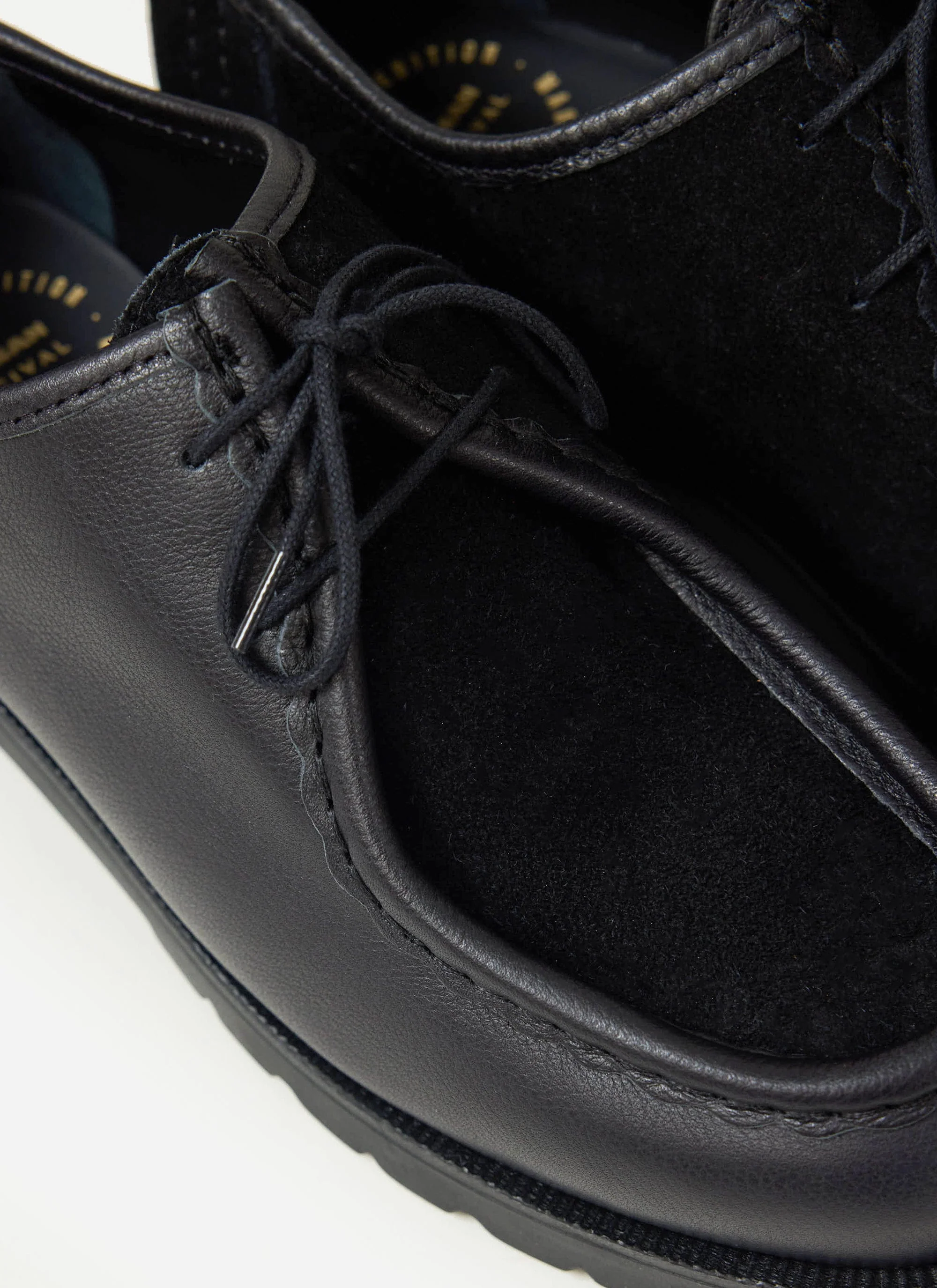 Kleman x Percival | Padror Patchwork Shoe | Black - Image 2