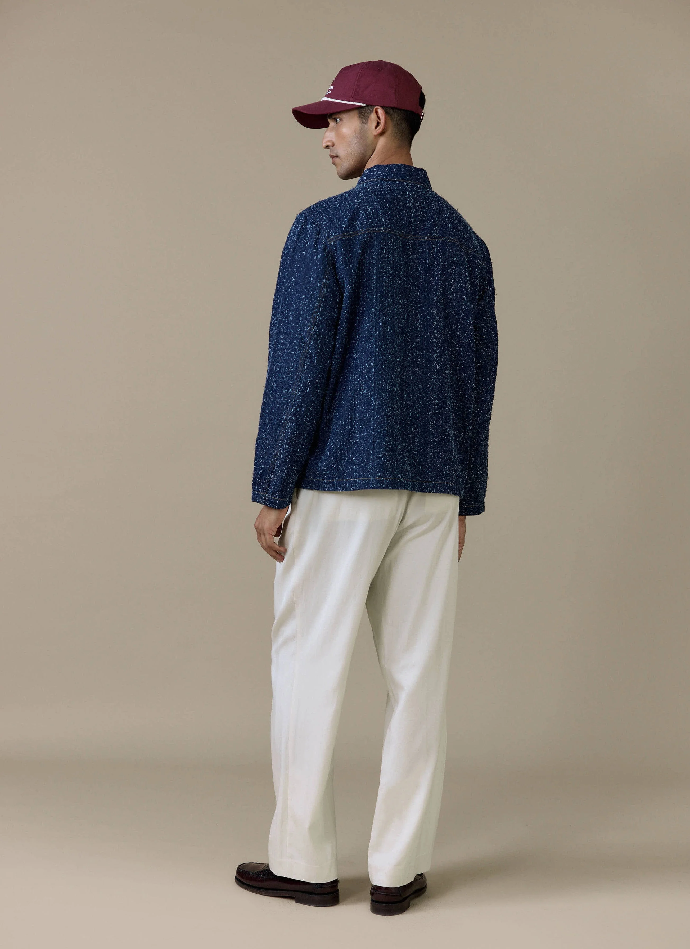 Parsons Chore Jacket | Cotton | Navy - Image 6