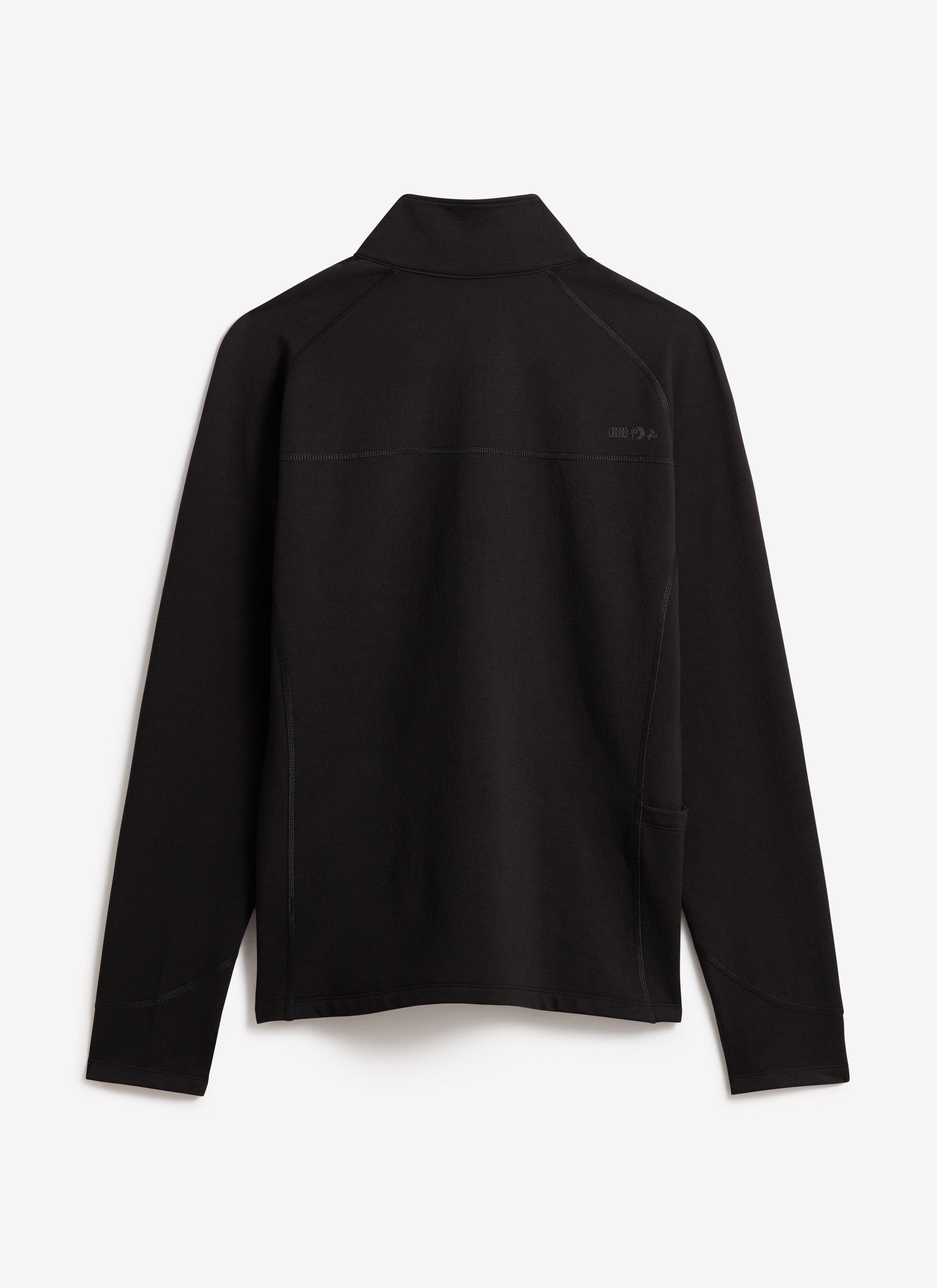 PCVL Base Layer Quarter Zip Jacket | Black - Image 10