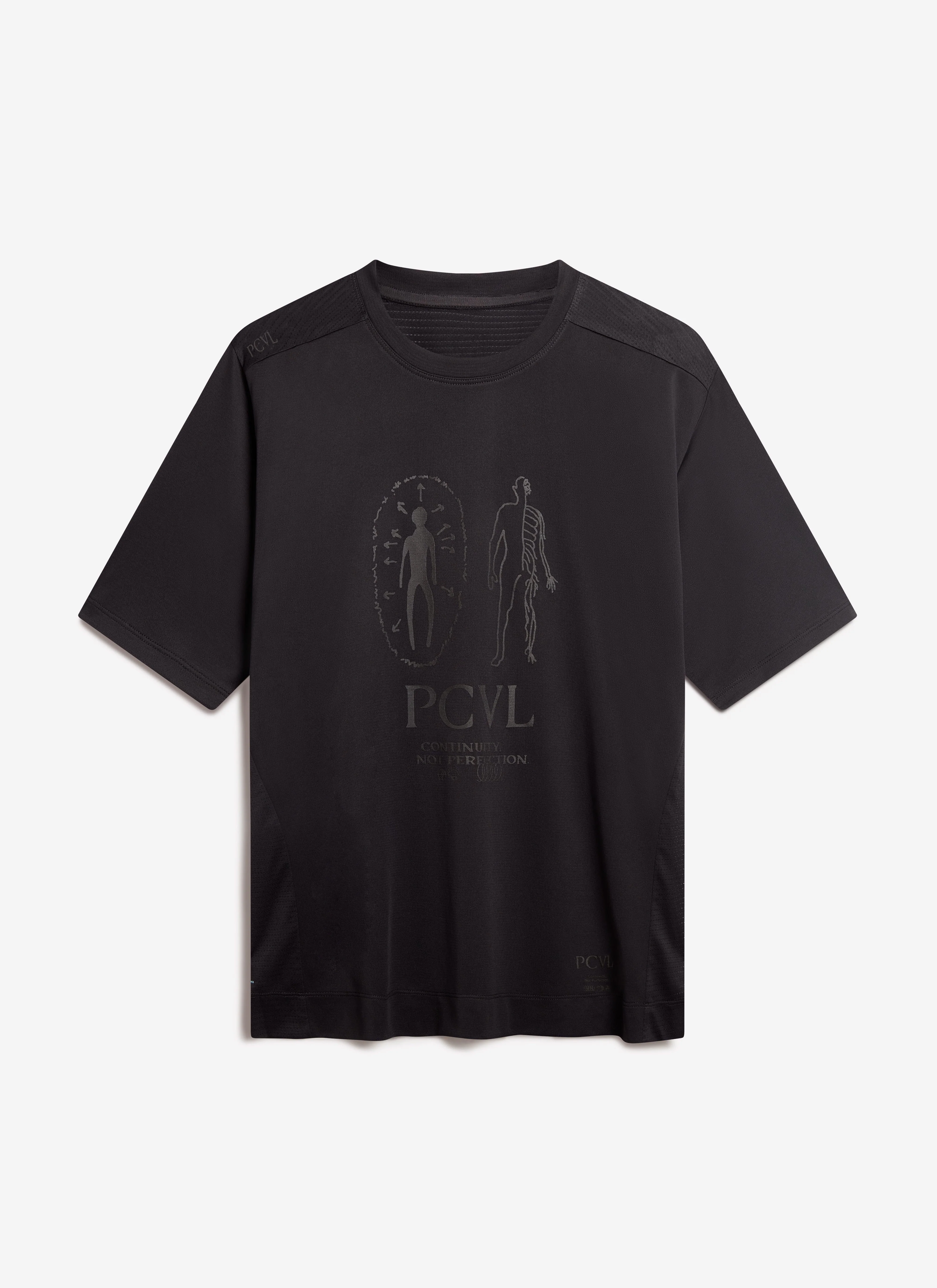 PCVL Printed Performance Top | Black - Image 5
