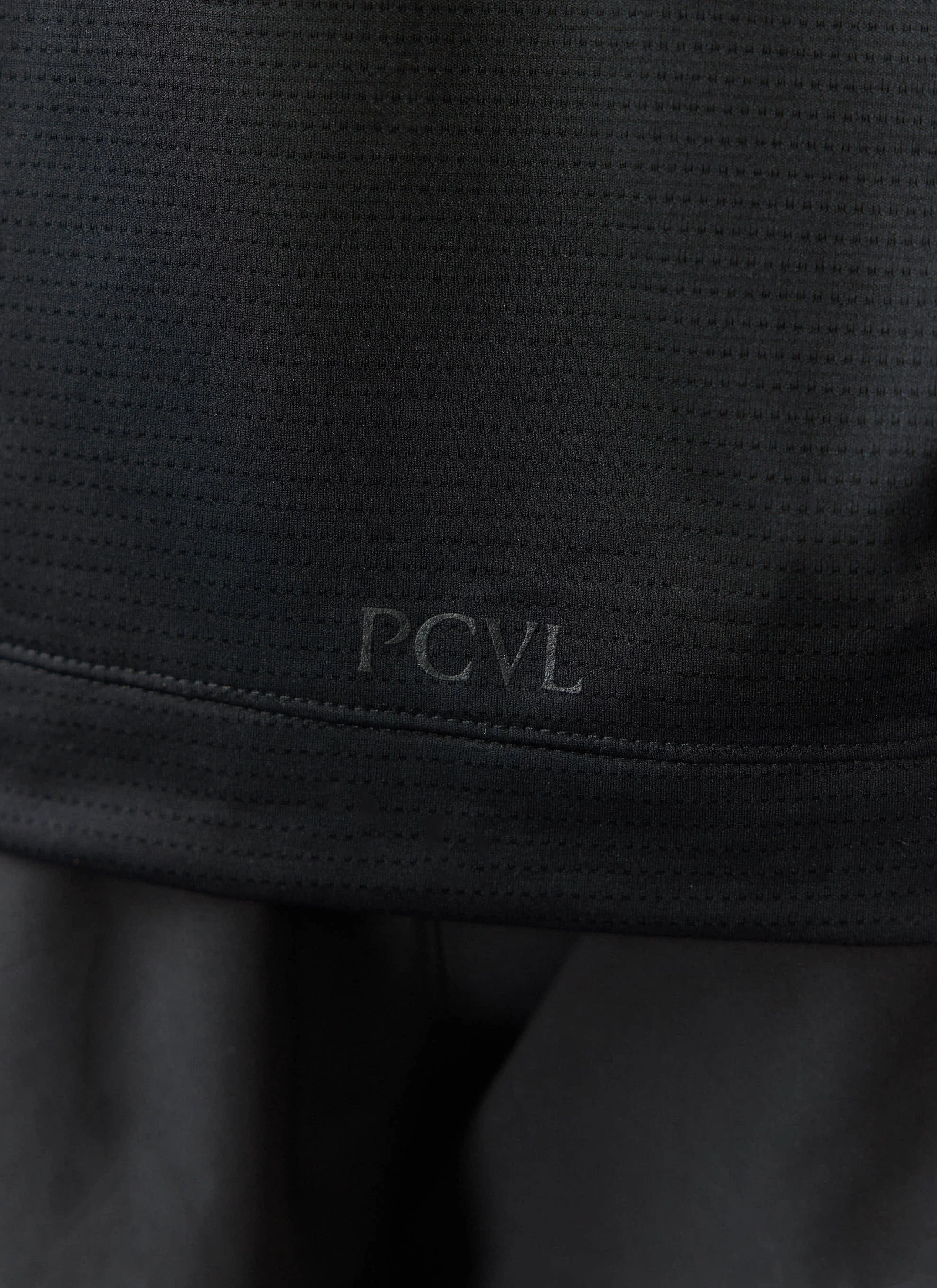 PCVL Graphic Printed Performance Top | Black - Image 3