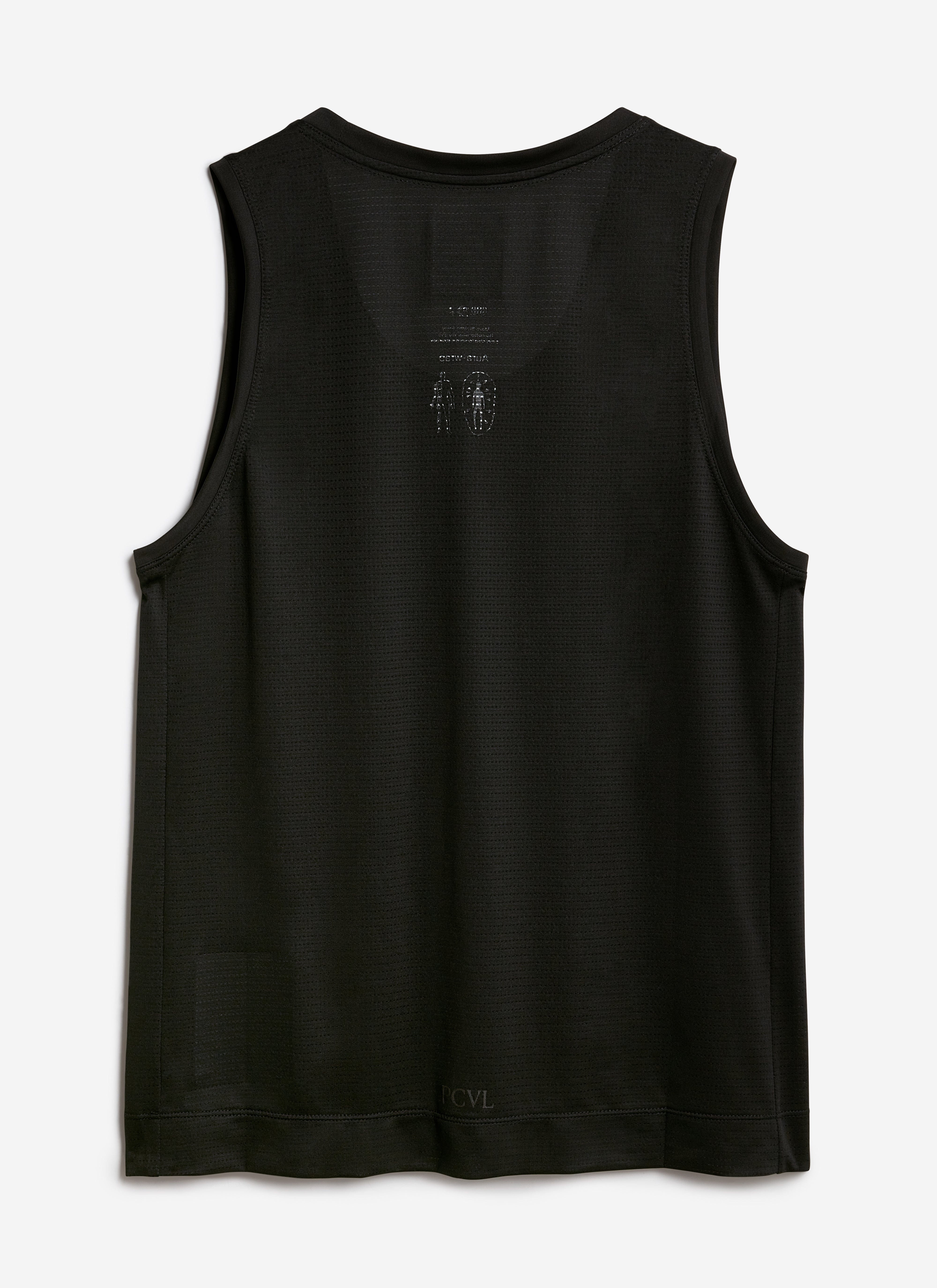 PCVL Graphic Printed Performance Vest | Black - Image 5
