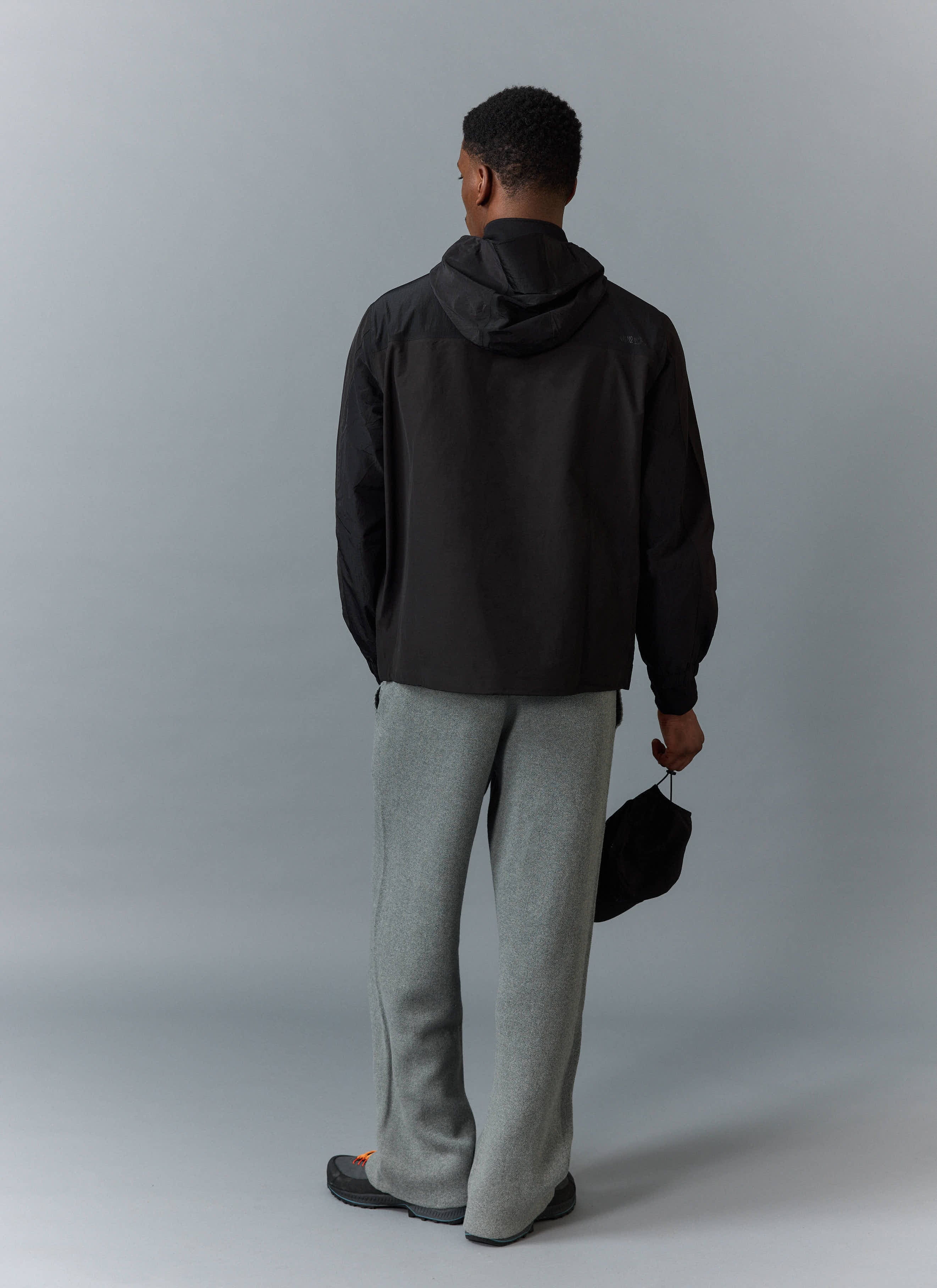 PCVL Zip Through Water Resistant Jacket | Black - Image 5