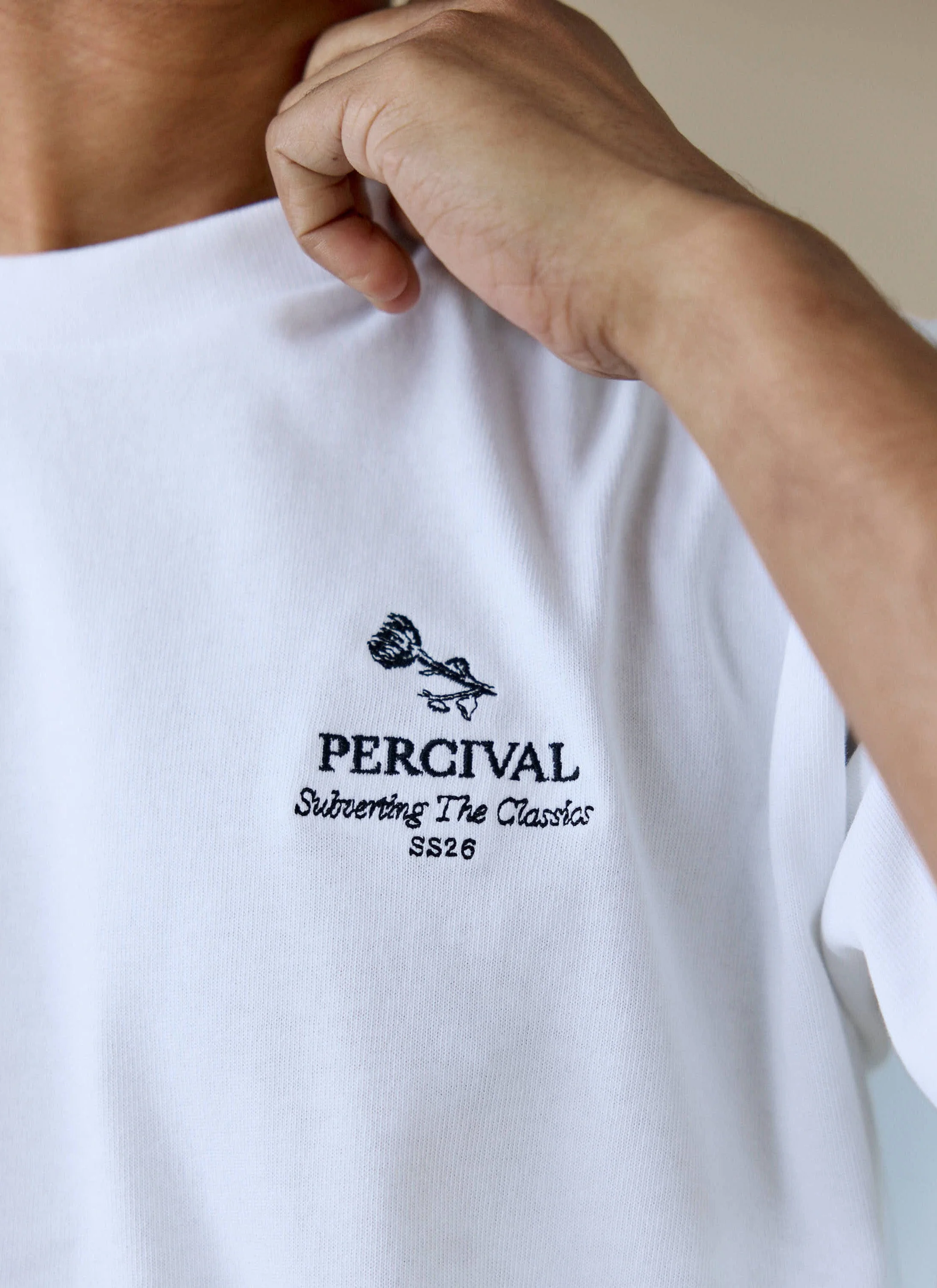 Perci Waters Oversized T Shirt | Organic Cotton | White - Image 6