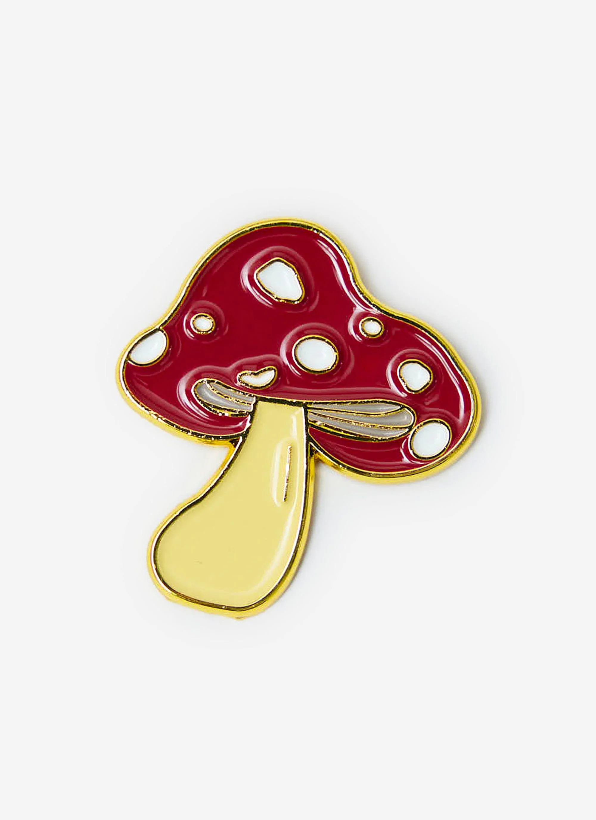 Percival Mushroom Pin Badges | Multi
