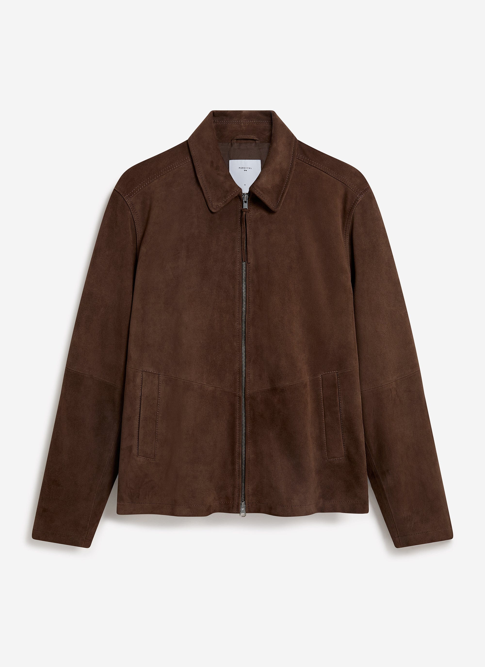 Prologue Suede Zip Jacket | Espresso - Image 11