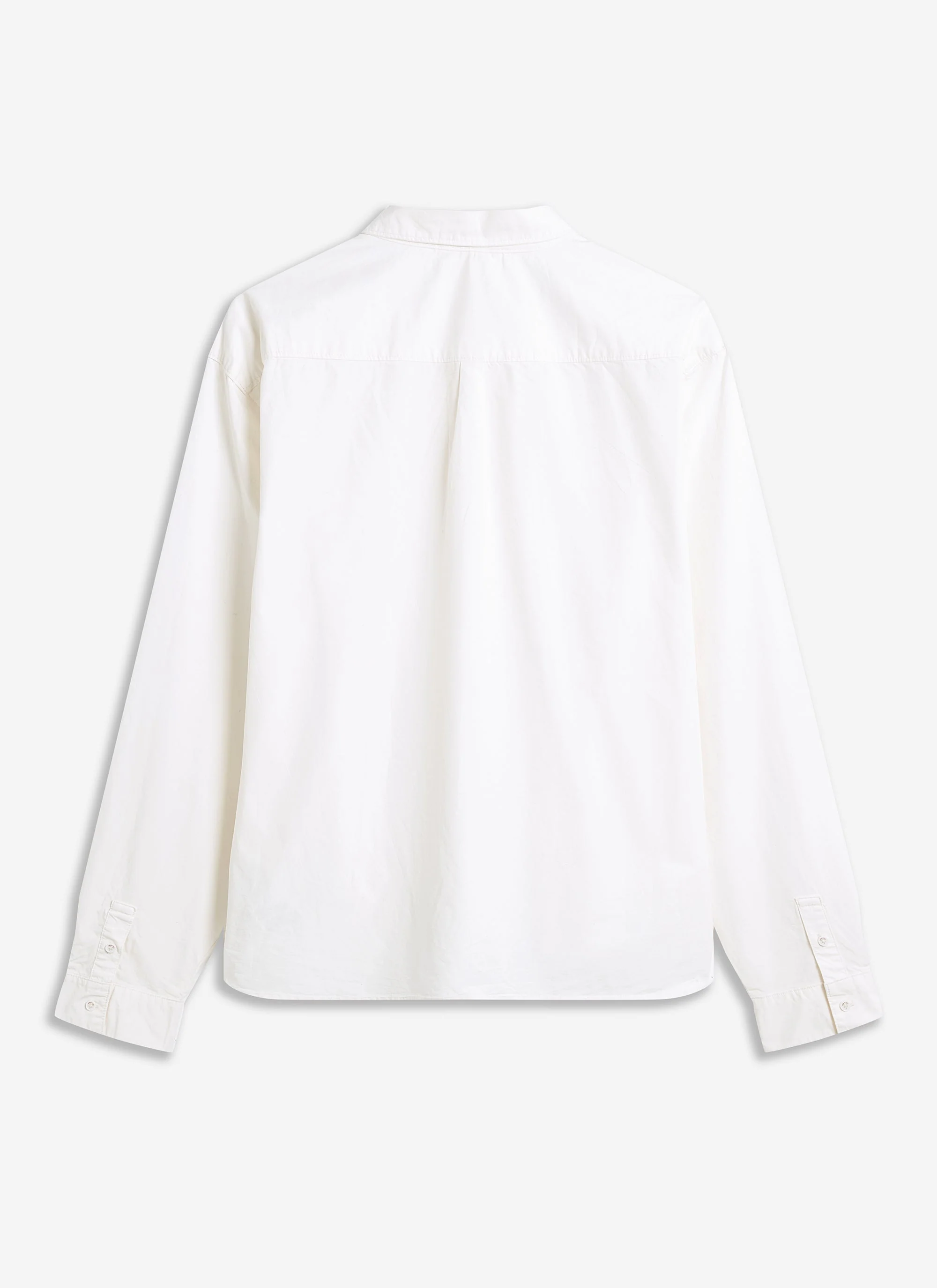 Relaxed Oxford Shirt | Champion x Percival | Cream - Image 8