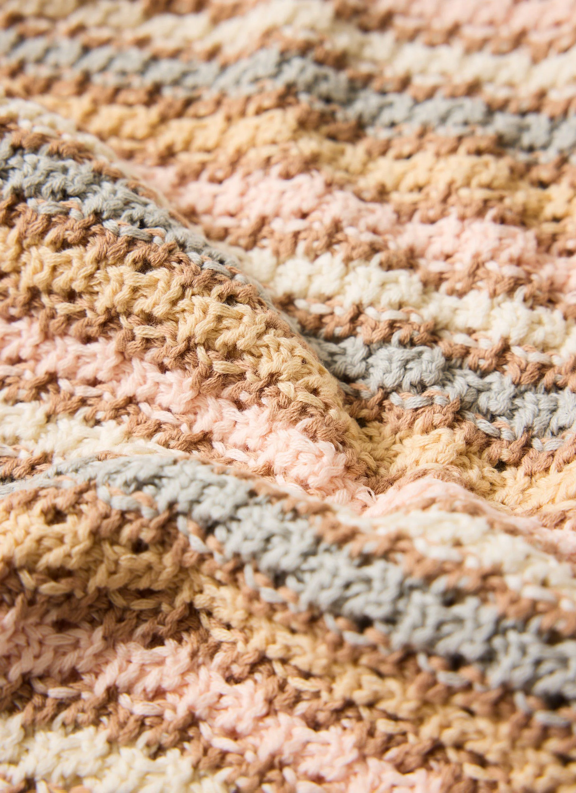 Sari Stripe Knitted Shirt | Cotton | Cream - Image 2