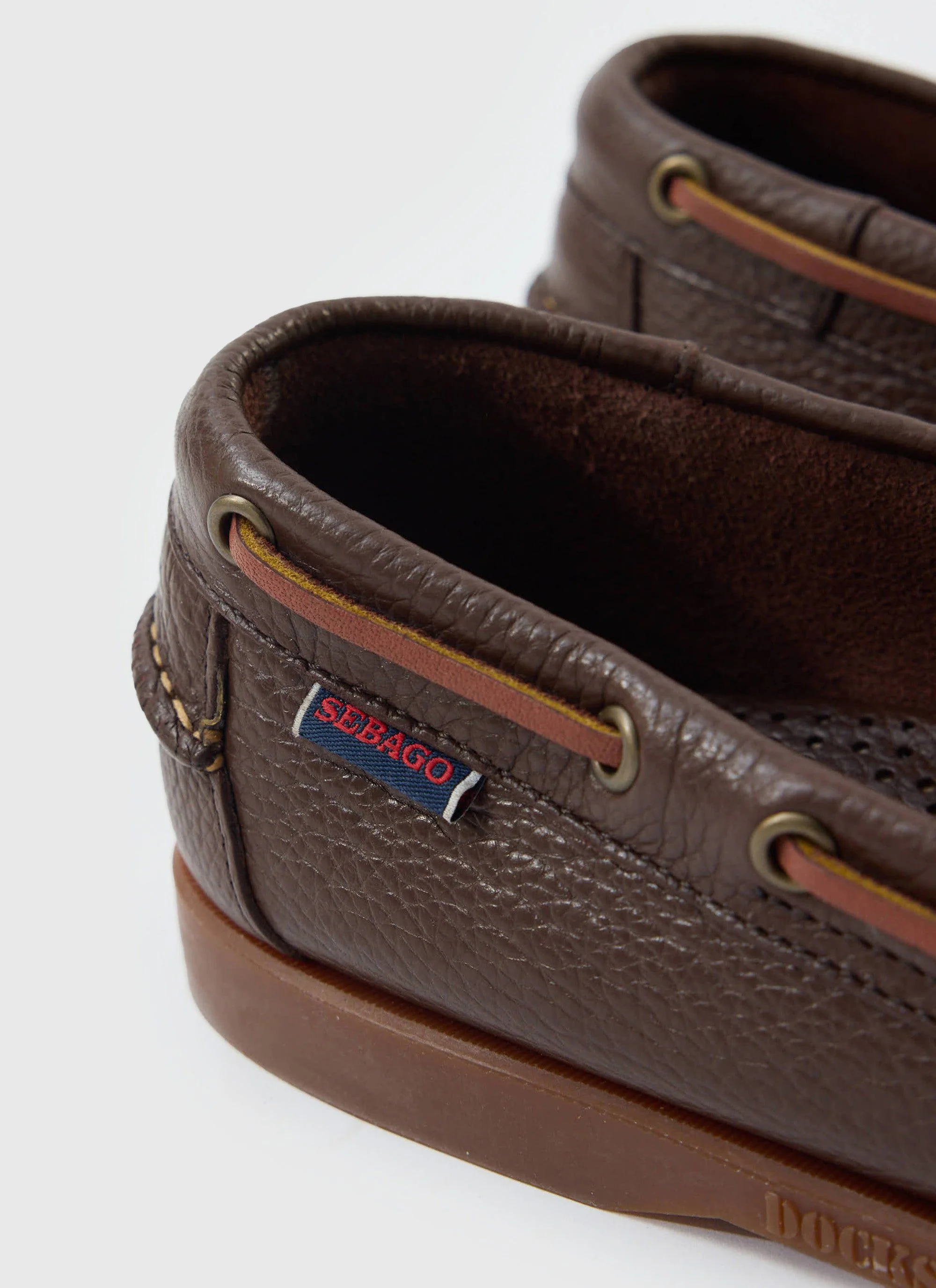 Sebago | Boat Shoe | Brown Cognac Gum - Image 4
