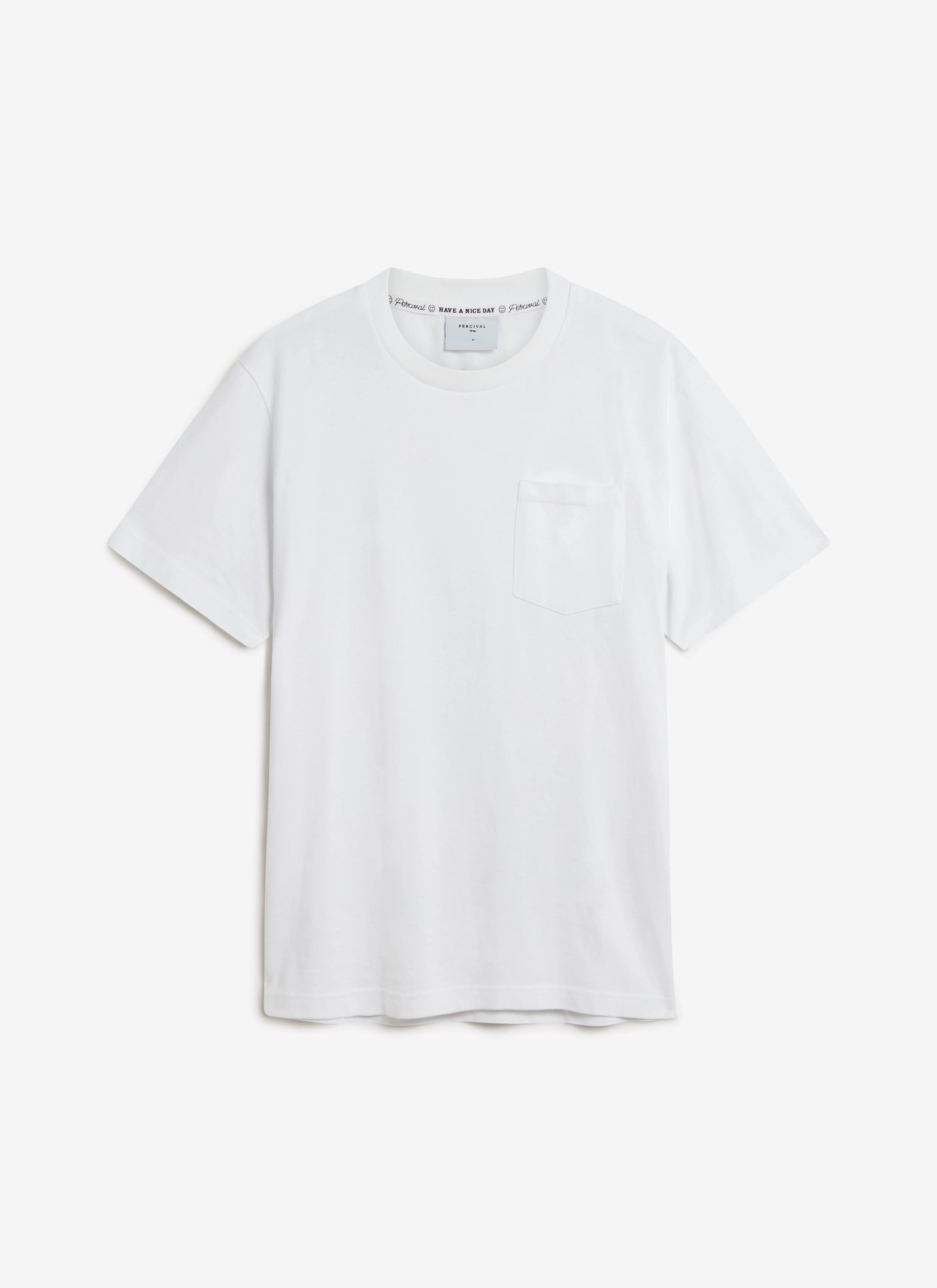 Short Sleeve Pocket T Shirt | Organic Cotton | White - Image 7