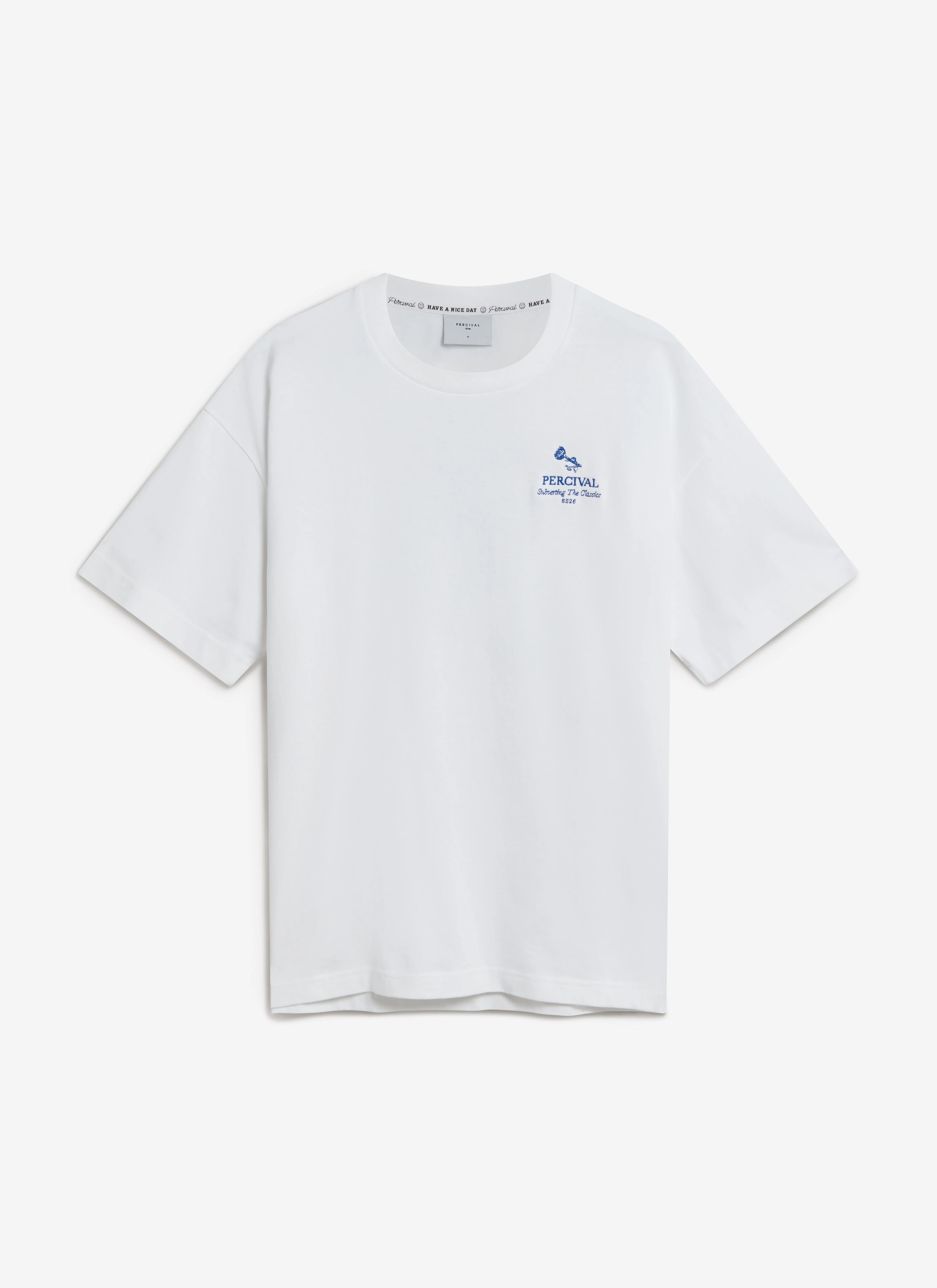Smith Floral Oversized T Shirt | Organic Cotton | White - Image 8