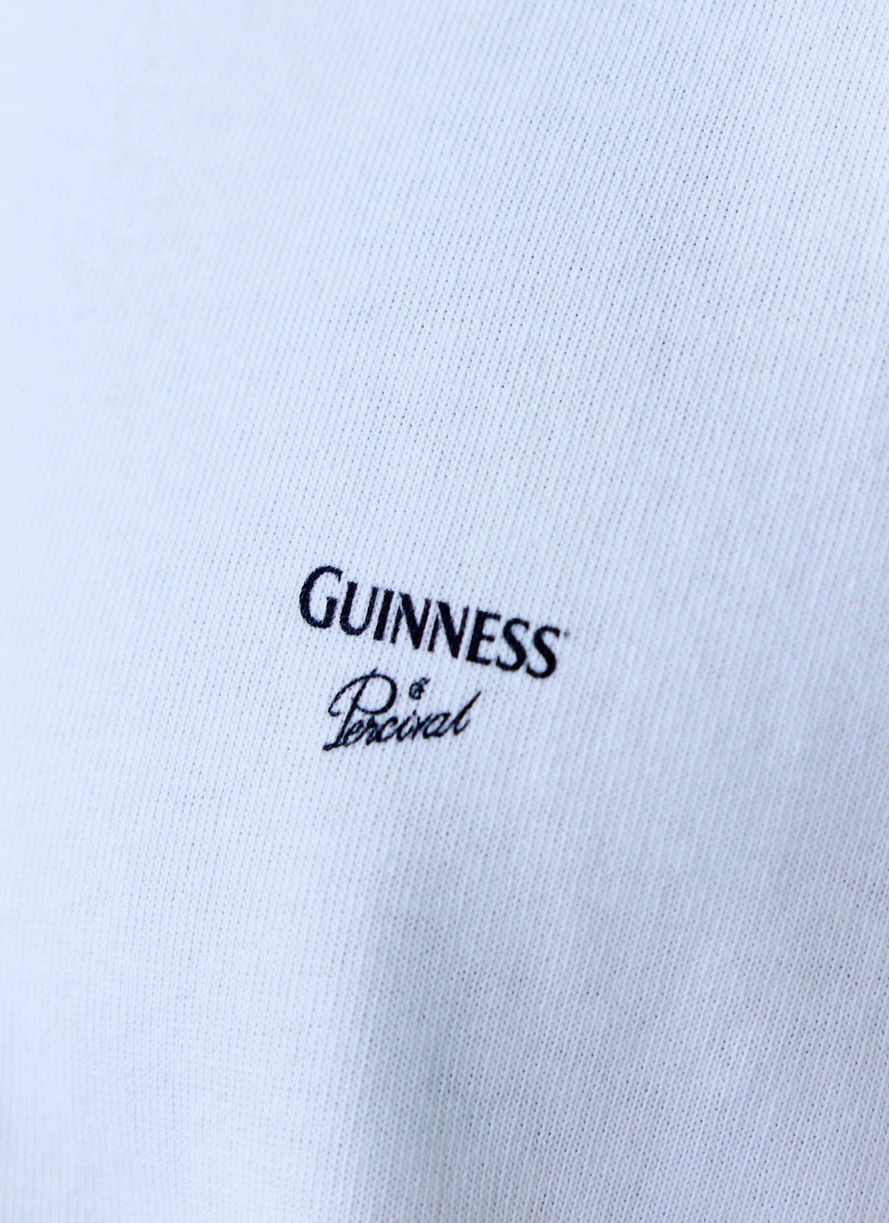 Soloist Cat Oversized T Shirt | Guinness x Percival | White - Image 5