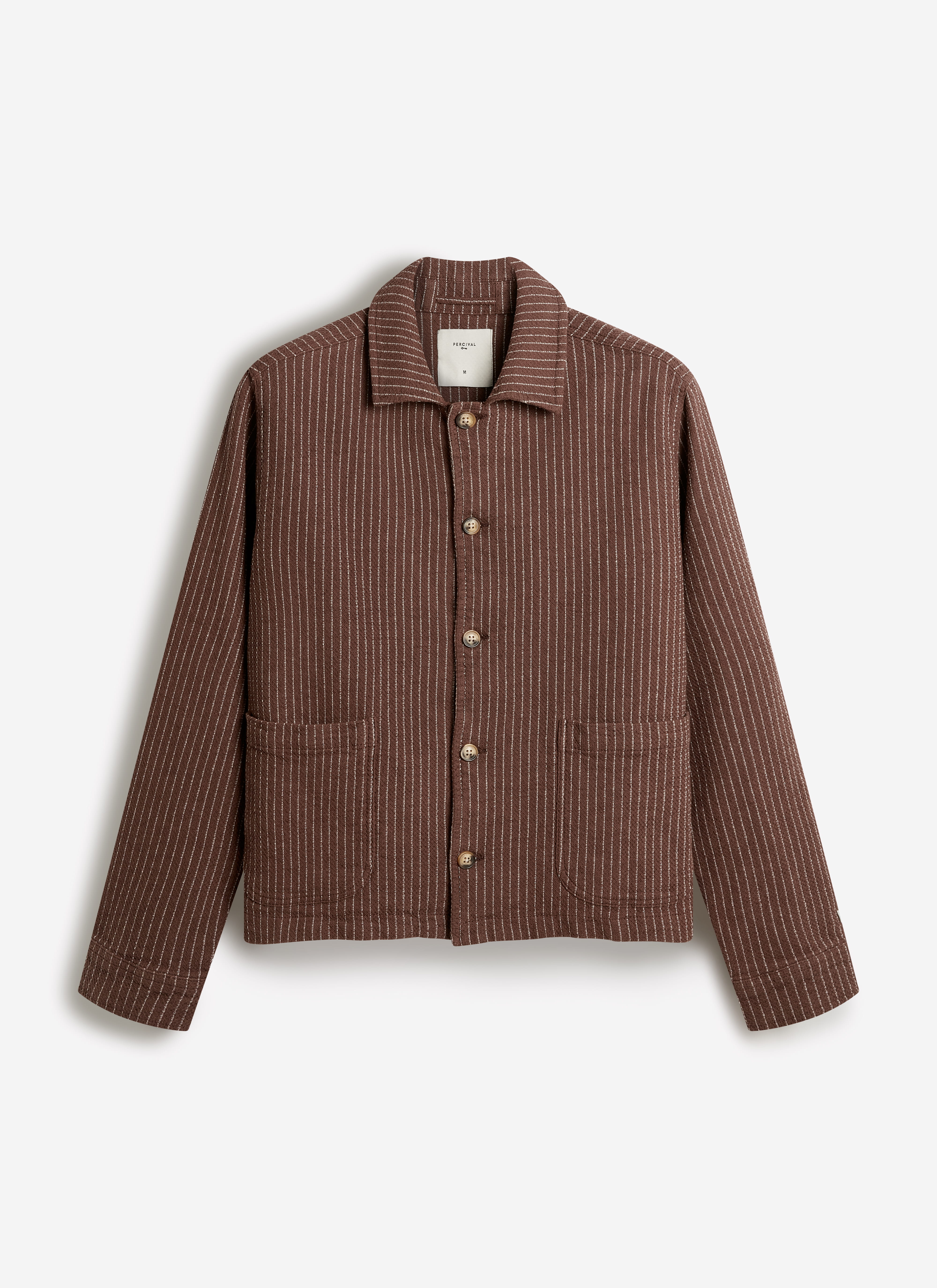 Sorrento Boxy Overshirt | Linen | Brown - Image 6
