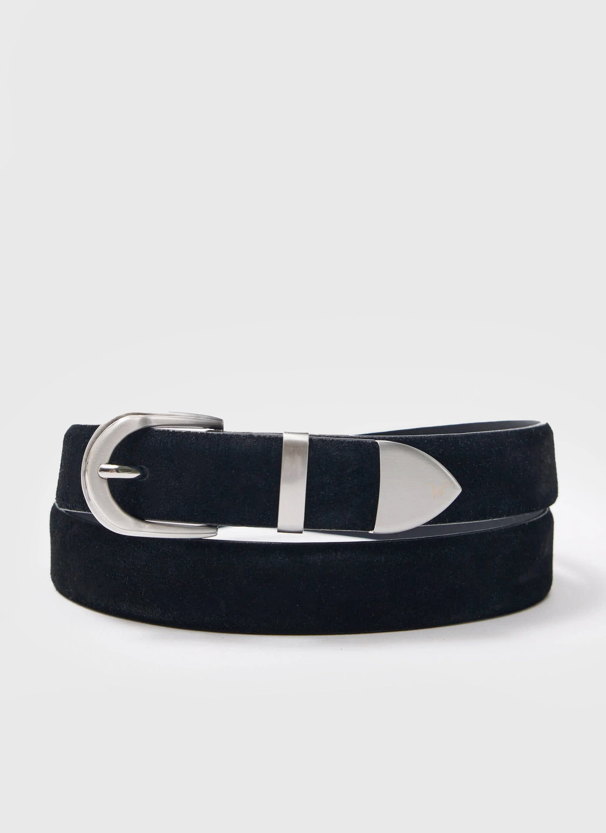 Men's Suede Belt | Percival x Warren | 100% Leather - Image 4