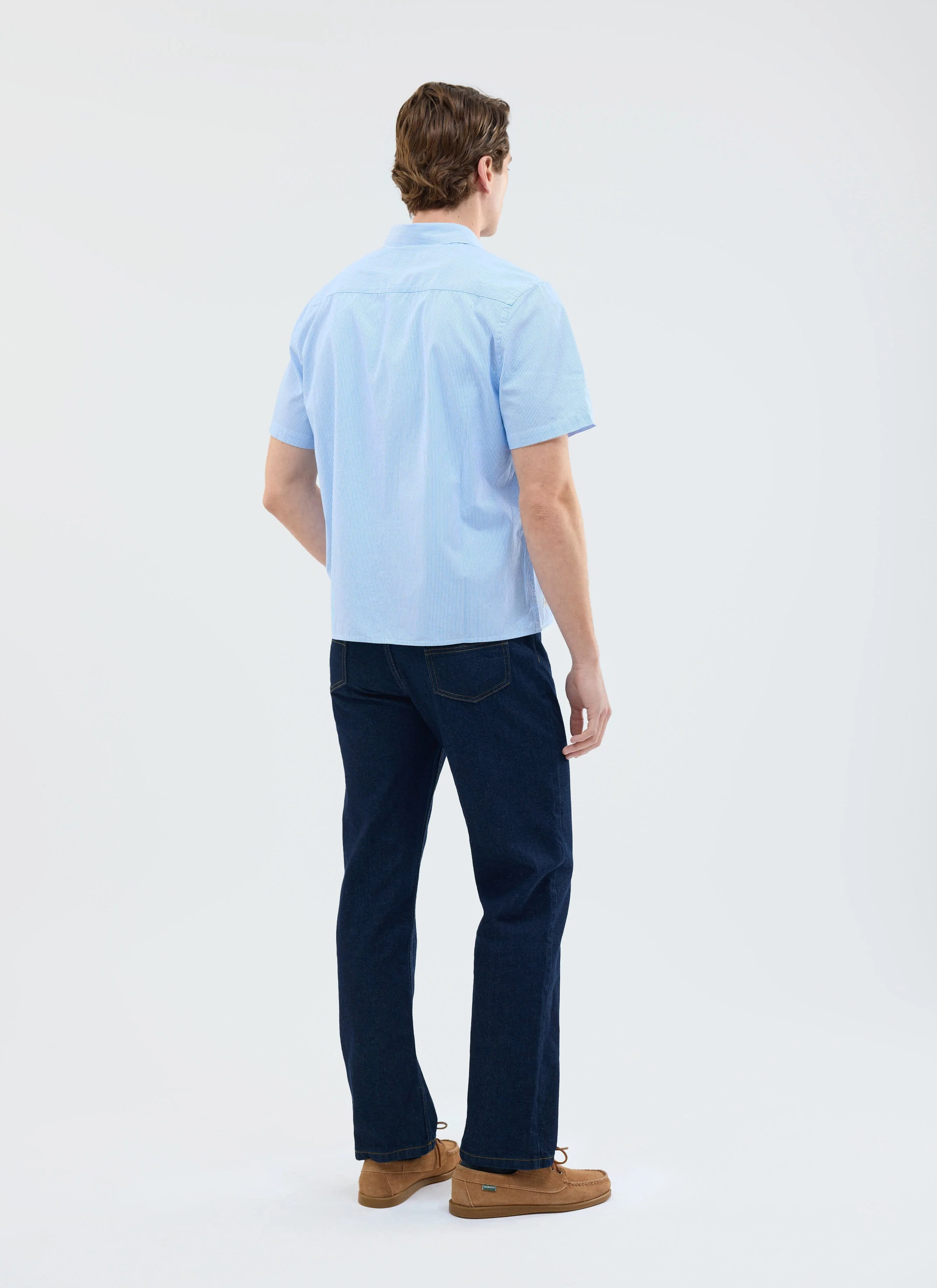 Sunflower Stripe Shirt | Cotton | Blue Stripe - Image 6