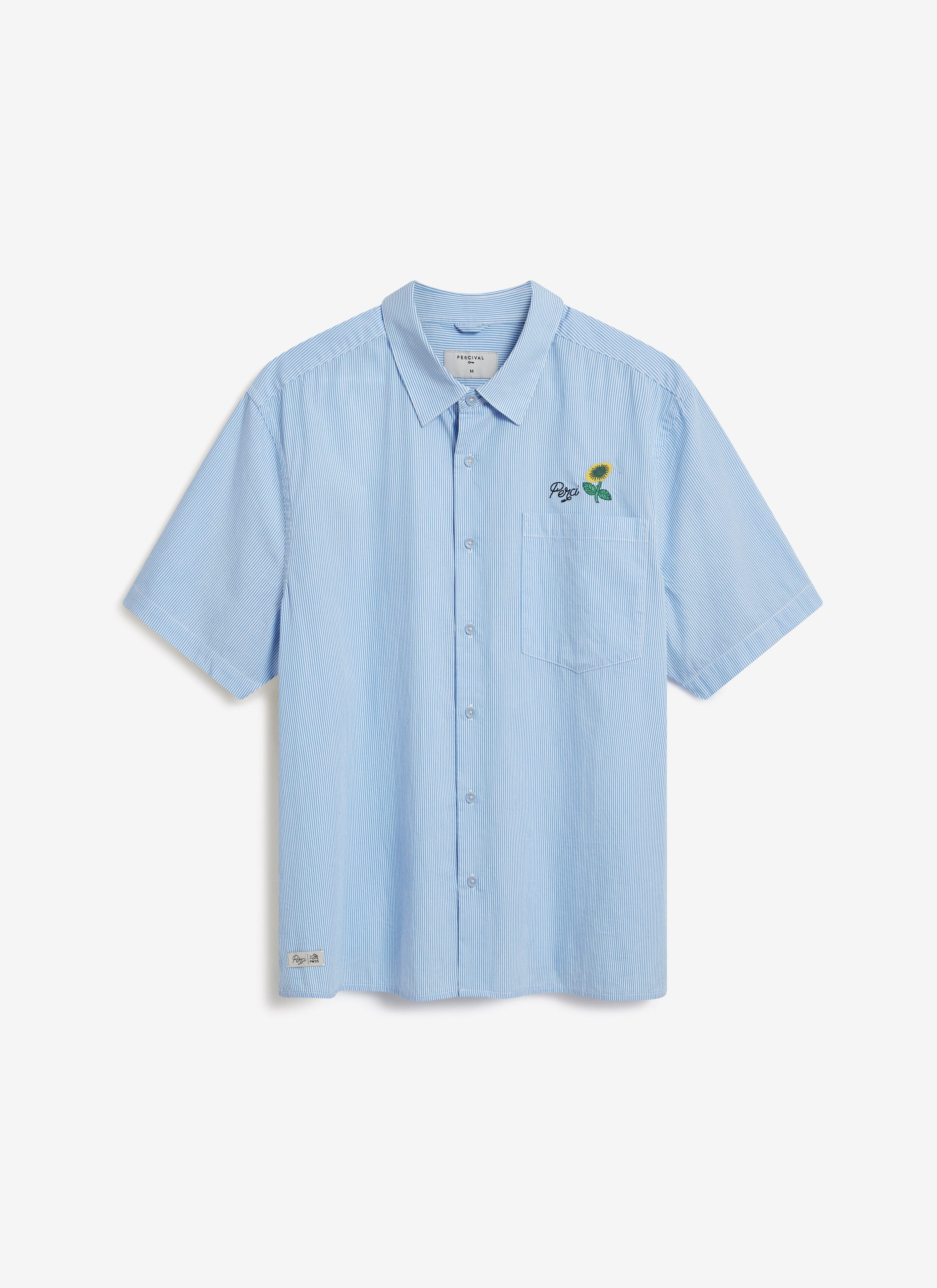 Sunflower Stripe Shirt | Cotton | Blue Stripe - Image 8