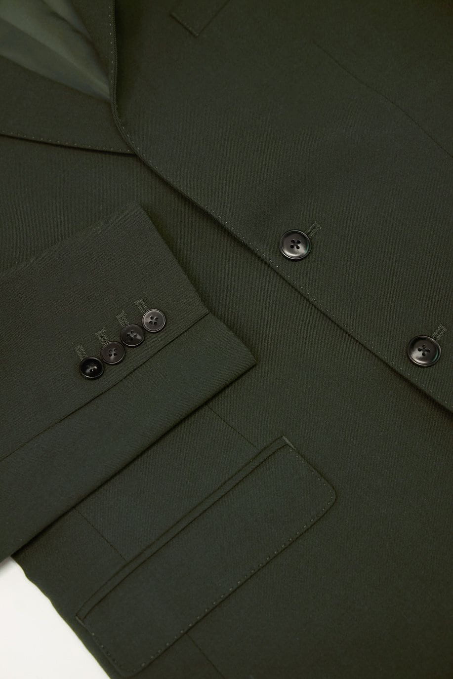 Tailored Blazer | Wool | Forest - Image 14