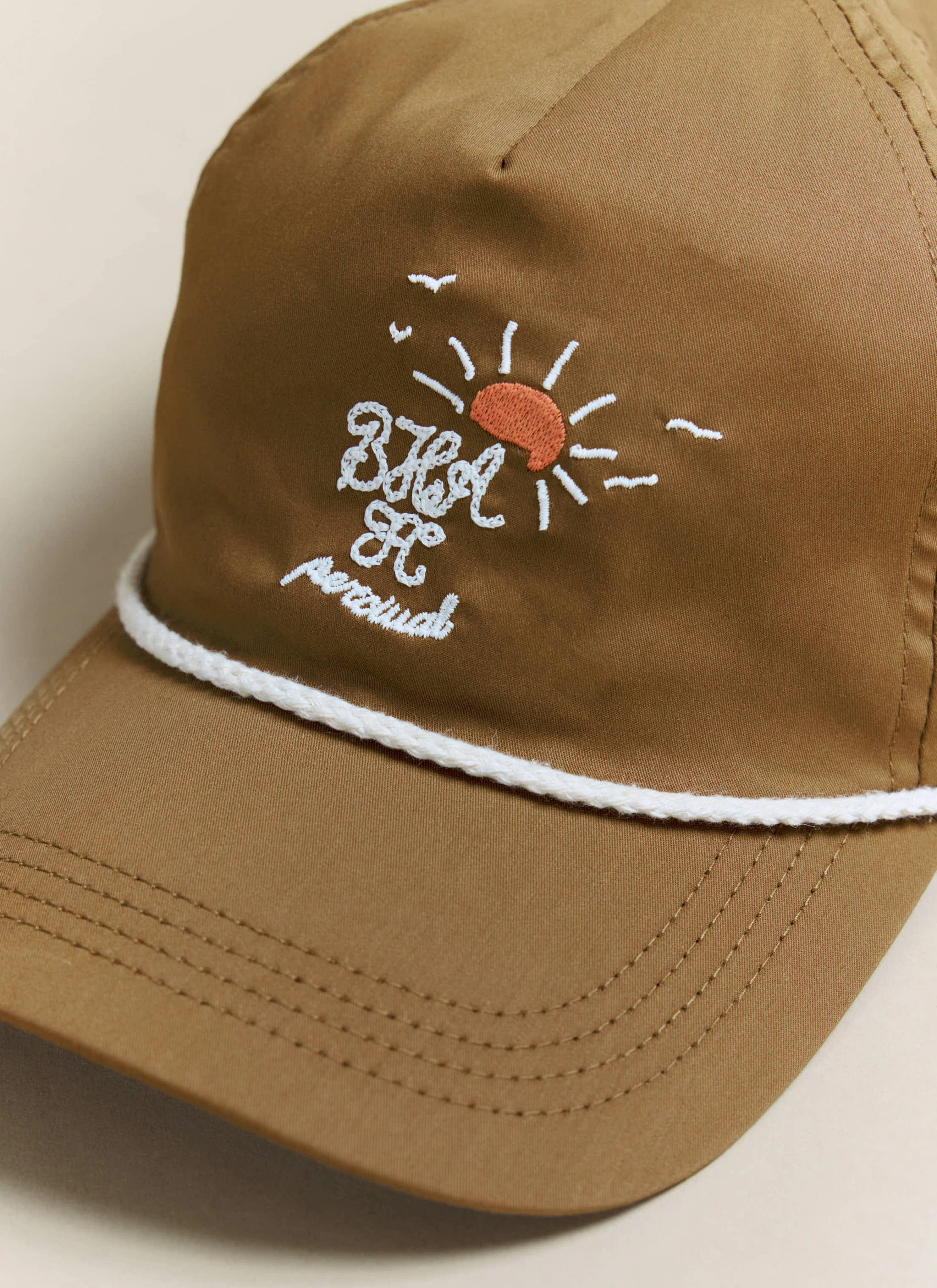 Trucker Cap | Brighton & Hove Albion F.C. x Percival | Rust - Image 2