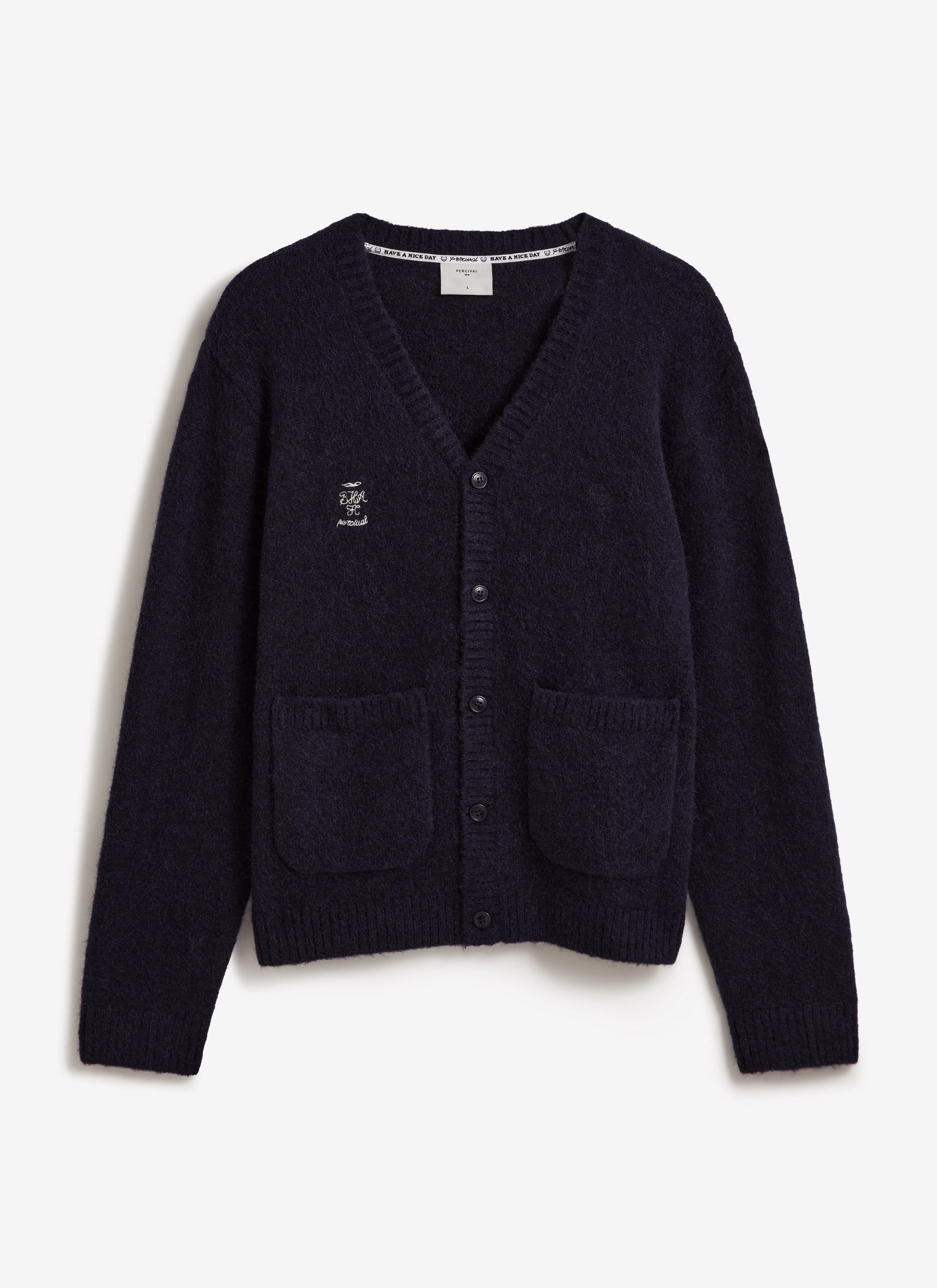 White Glove Cardigan | Brighton & Hove Albion F.C. x Percival | Navy - Image 7