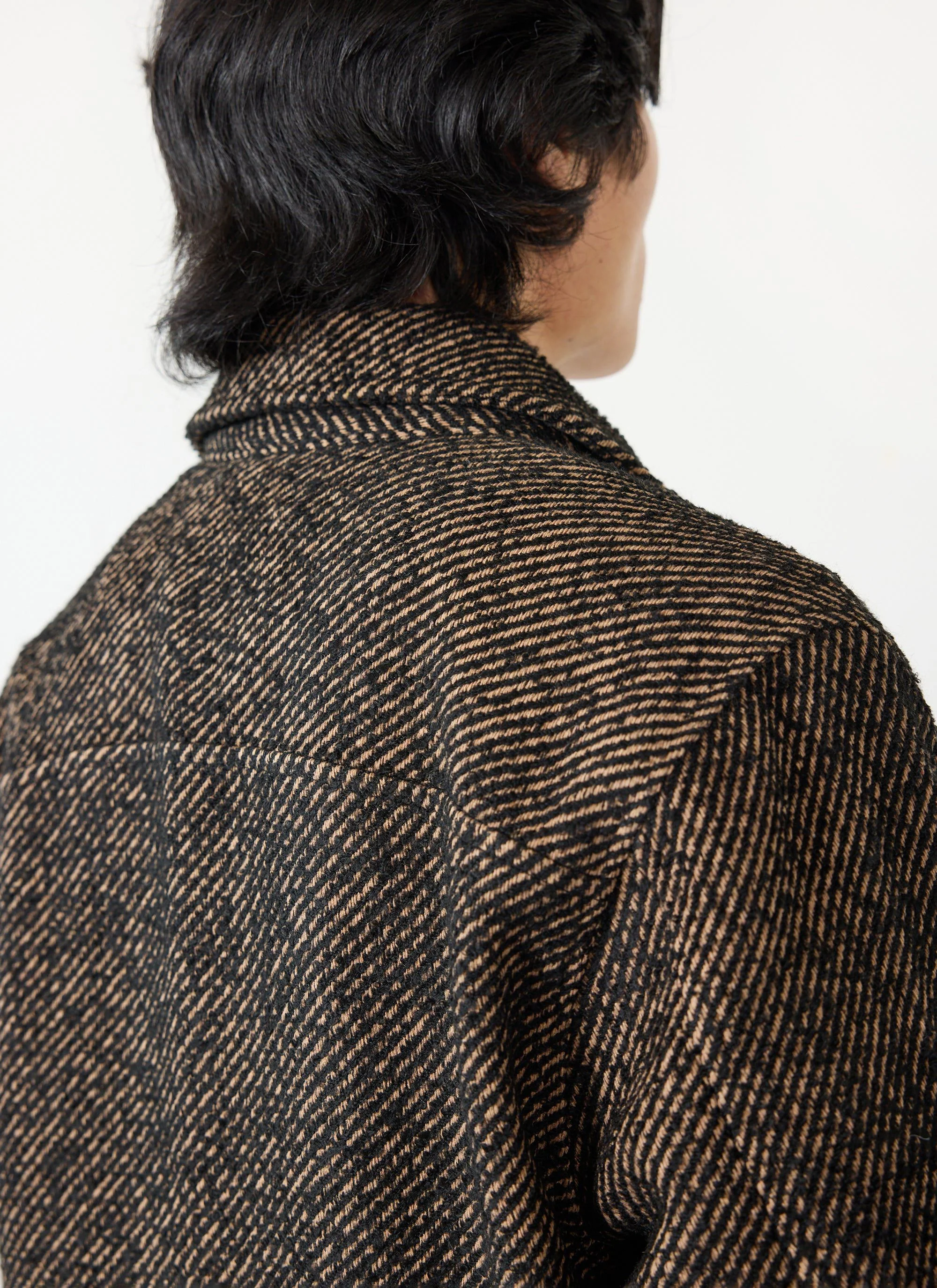 Zip Overshirt | Twill | Oak - Image 8